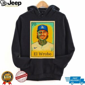 Justin El Wrobo Wrobleski Los Angeles Dodgers shirt