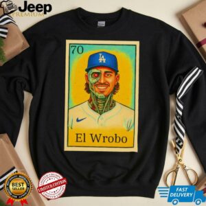 Justin El Wrobo Wrobleski Los Angeles Dodgers shirt