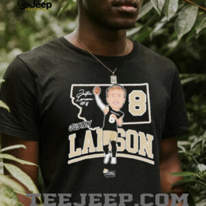 Justin Lamson #8 Montana State Bobcats football player shirt