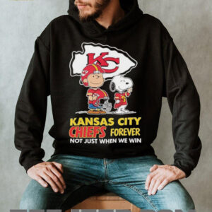 Kansas City Chiefs Charlie Brown Snoopy Chiefs Forever Not Just...