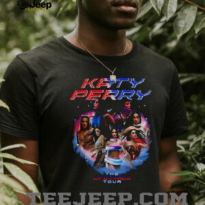 Katy Perry singer The Lifetimes tour 2025 graphic shirt