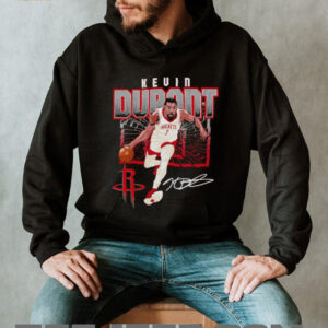 Kevin Durant #7 Houston Rockets shattered signature shirt