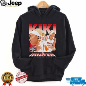 Kiki Iriafen picture collage Washington Mystics Shirt
