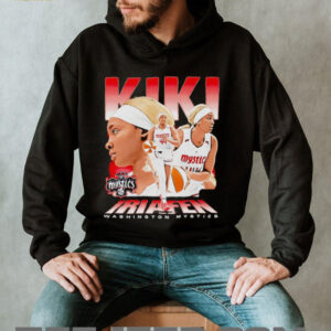 Kiki Iriafen picture collage Washington Mystics Shirt