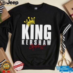 King Kershaw Los Angeles Dodgers Clayton Kershaw signature shirt
