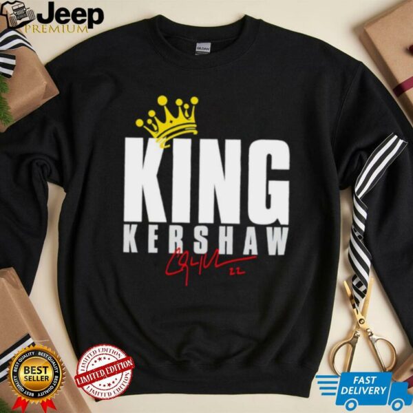King Kershaw Los Angeles Dodgers Clayton Kershaw signature shirt