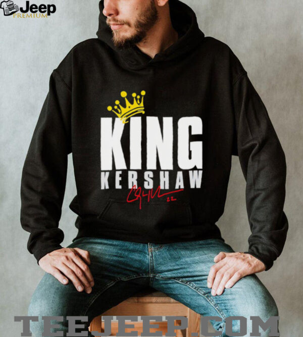 King Kershaw Los Angeles Dodgers Clayton Kershaw signature shirt
