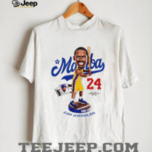Kobe Bryer Los Angeless Mamba bobblehead signature shirt