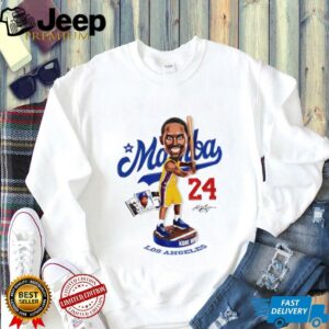 Kobe Bryer Los Angeless Mamba bobblehead signature shirt