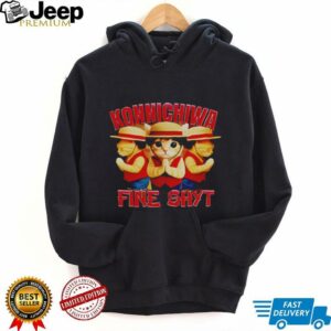 Konnichiwa Fine Shyt cat shirt