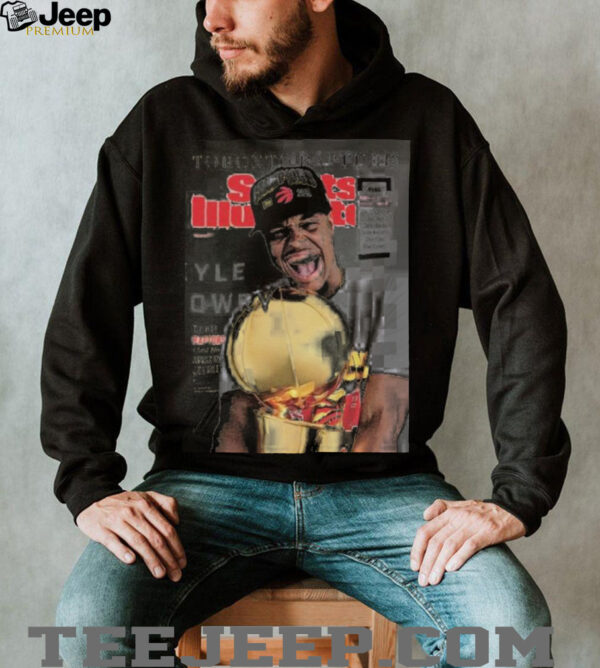 Kyle lowry toronto raptors NBA sports illustrated cover shirt