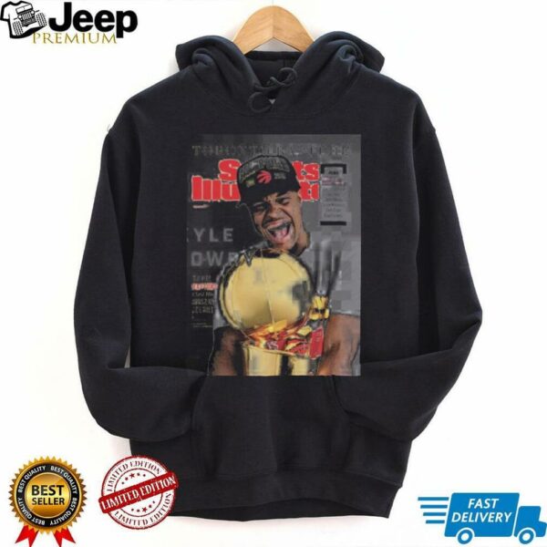 Kyle lowry toronto raptors NBA sports illustrated cover shirt