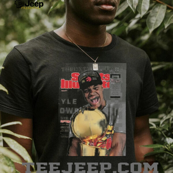 Kyle lowry toronto raptors NBA sports illustrated cover shirt
