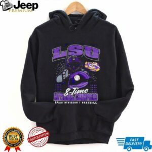 LSU Tigers 8 time National Champions NCAA Division I Baseball shirt