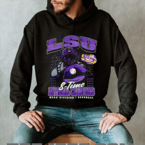 LSU Tigers 8 time National Champions NCAA Division I Baseball shirt
