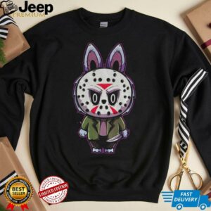 Labubu costume Jason Voorhees Happy Halloween horror character shirt