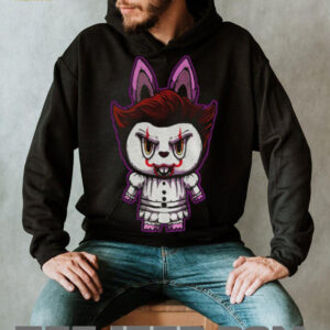 Labubu costume Pennywise Happy Halloween horror character shirt
