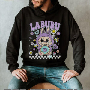 Labubu floral donut pastel cartoon character shirt