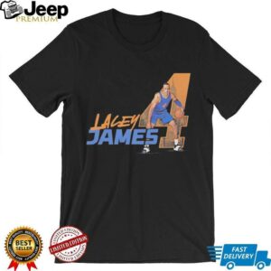 Lacey James post moves skyline shirt