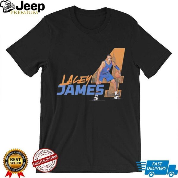 Lacey James post moves skyline shirt