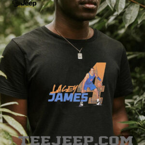 Lacey James post moves skyline shirt