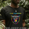 Los Angeles Rams NFL never give up fight cancer in all colors Shirt