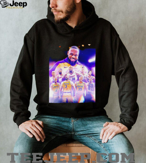LeBron James the most no.1 overall picks in NBA history shirt