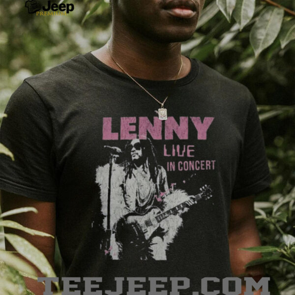 Lenny Kravitz With Guitar Live In Concert T shirt