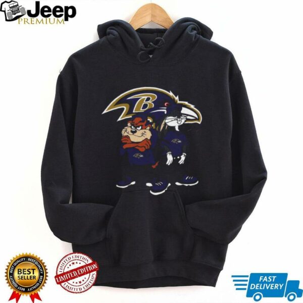 Looney Tunes Hip Hop Baltimore Ravens Shirt