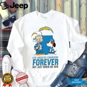 Los Angeles Chargers Charlie Brown Snoopy Chargers Forever Not Just...