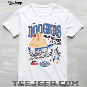 Los Angeles Dodgers Dulce De Leche Ice Cream Fresh from Los Angeles since 1958 shirt