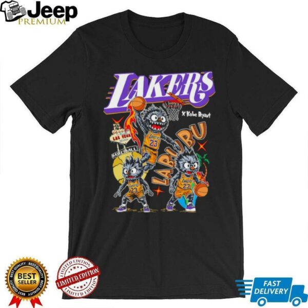 Los Angeles Lakers Kobe Bryant X Labubu shirt