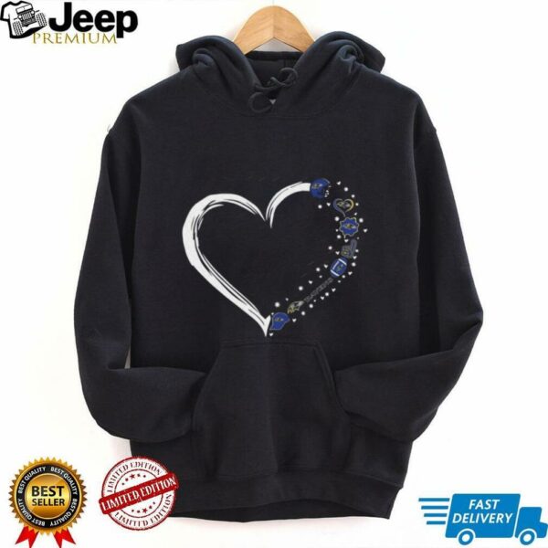 Love Ravens Heart Shirt