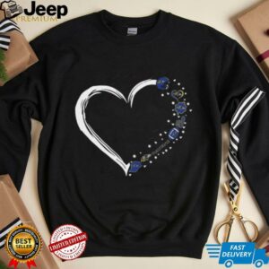 Love Ravens Heart Shirt
