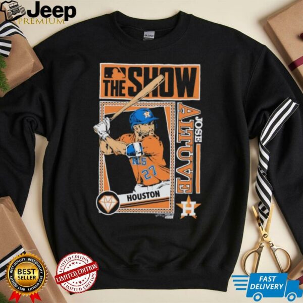 MLB The Show Houston Astros Jose Altuve comic shirt