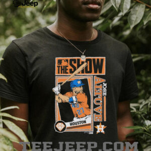MLB The Show Houston Astros Jose Altuve comic shirt