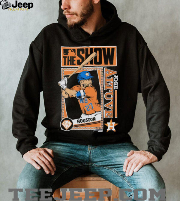 MLB The Show Houston Astros Jose Altuve comic shirt