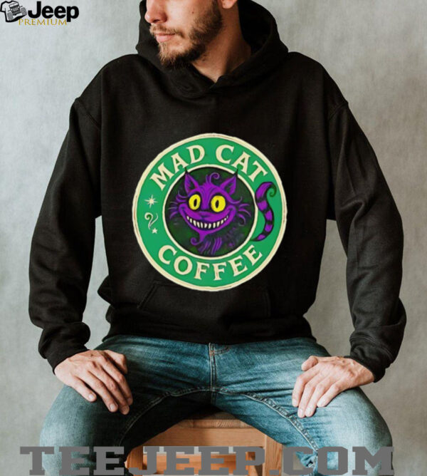 Mad cat coffee shirt
