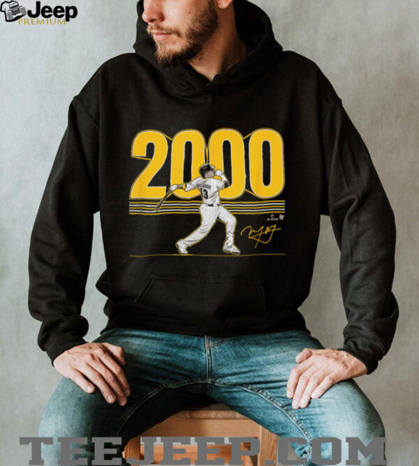 Manny Machado   2,000 Hits   San Diego Baseball Shirt