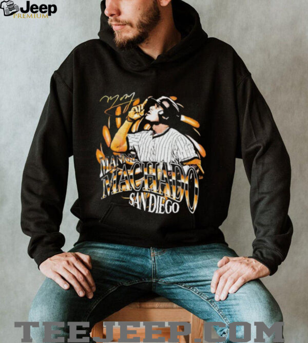 Manny Machado San Diego Padres baseball signature shirt