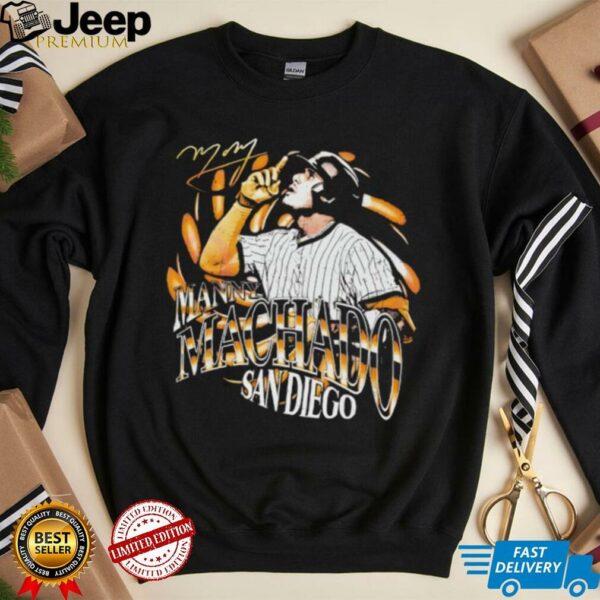 Manny Machado San Diego Padres baseball signature shirt