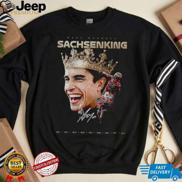 Marc Márquez Sachsenking 9th MotoGP Win signature shirt