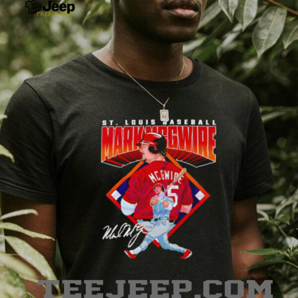Mark Mcgwire St Louis Diamond Baseball Legend Signature Shirt