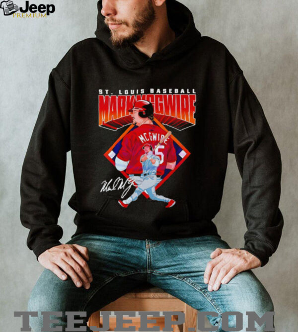 Mark Mcgwire St Louis Diamond Baseball Legend Signature Shirt