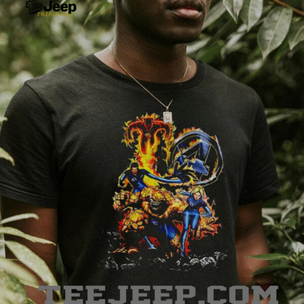 Marvel Comics Fantastic Four Marvel Super Hero Island shirt