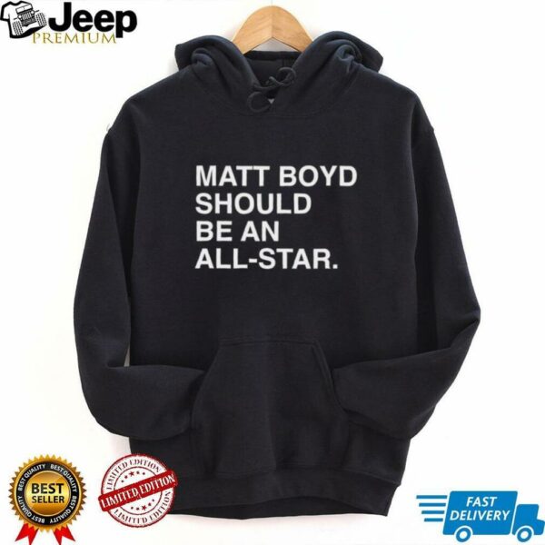 Matt Boyd should be an All Star shirt