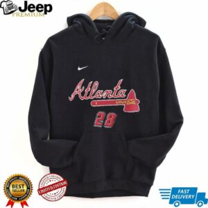 Matt Olson 28 Atlanta Braves 2025 MLB Speedway Classic Name...