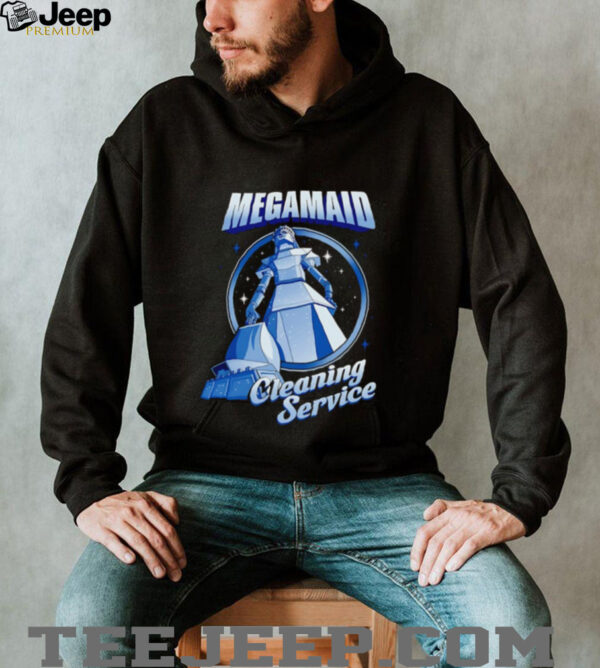 Megamaid cleaning services shirt