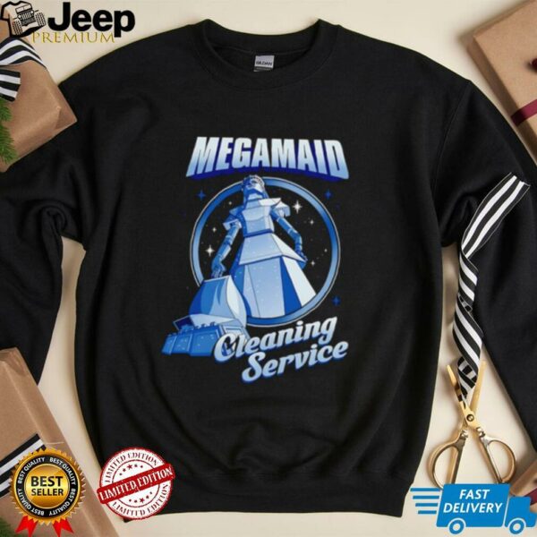 Megamaid cleaning services shirt