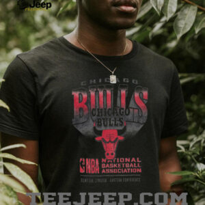 Mens Chicago Bulls Gradient Logo Oversized Shirt